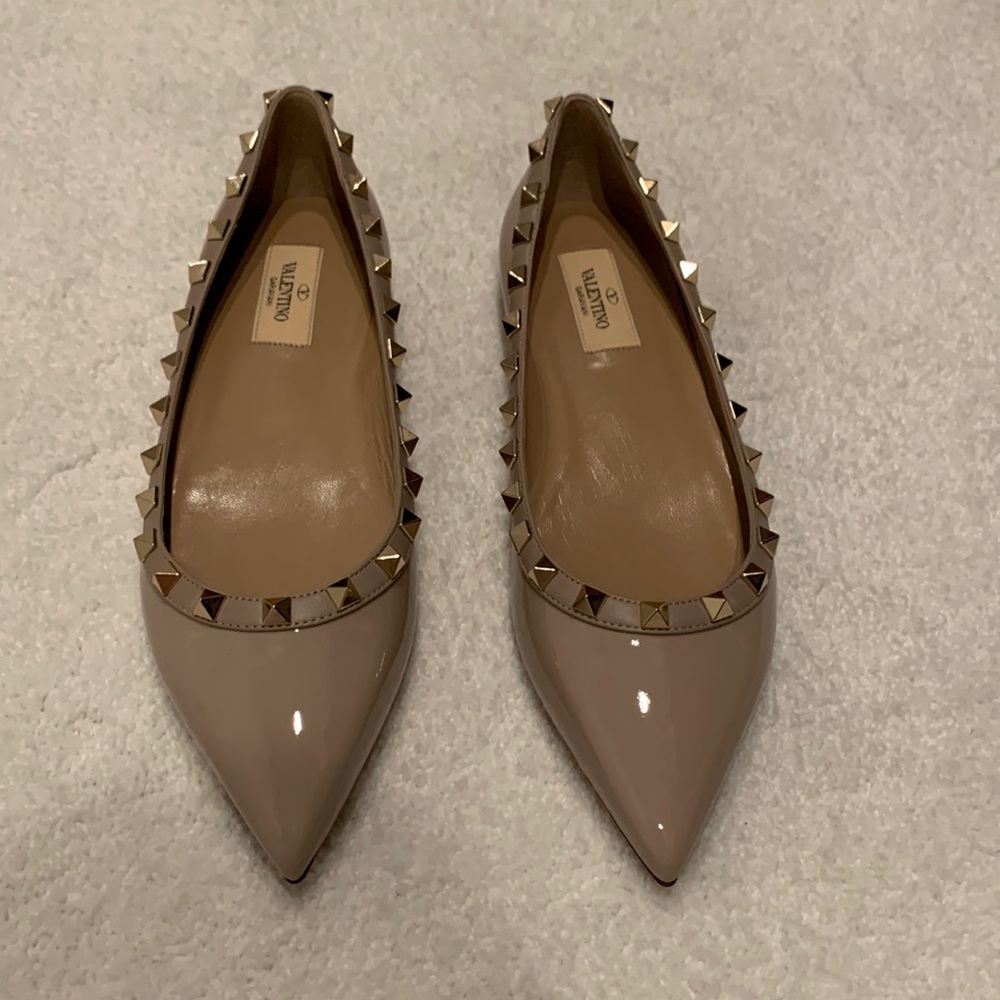 VALENTINO rockstud flats